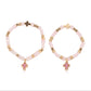 Mini Momo Mommy and Me Bracelets - Matching Bracelet Set for Mother Daughter Gift for Women - Main - Rose Quartz