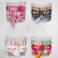 Beaded Bracelet Set Stack Stretch Multi Layered Boho Bangles