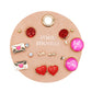 Love Stud Earrings for Women - Mother's Day Assorted Set