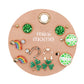 Lucky Stud Earrings for Women - St. Patrick's Assorted Set