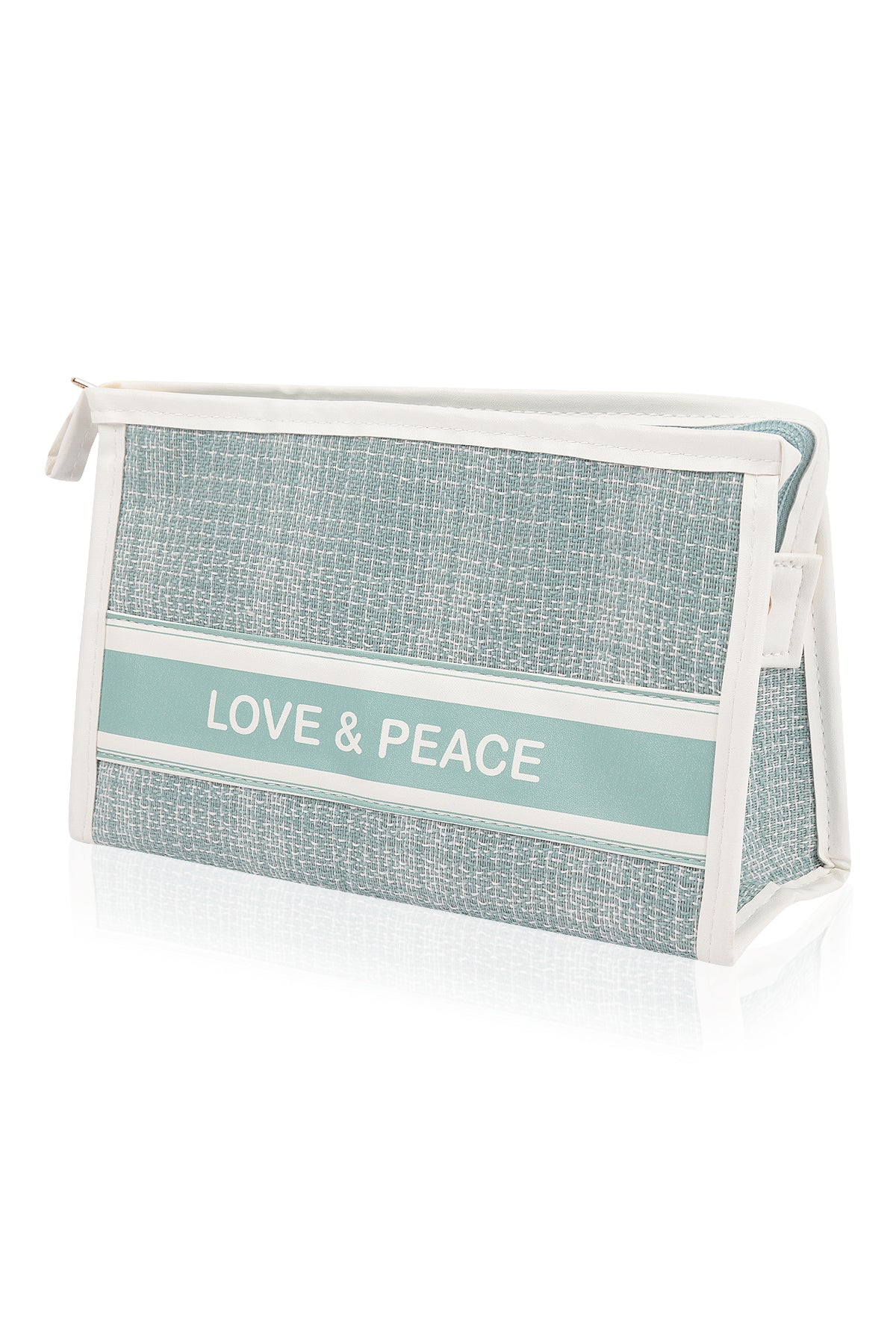 travel toiletry bag-makeup bag travel cosmetic bag-travel bag-travel essentials-travel size toiletries-weekender-Front-Light Blue