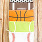 Sports Print Makeup Bag Travel Case Organizer Pouch - Basketball