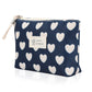 travel toiletry bag-makeup bag travel cosmetic bag-travel bag-travel essentials-travel size toiletries-Blue-Side2