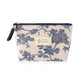 travel toiletry bag-makeup bag travel cosmetic bag-travel bag-travel essentials-travel size toiletries-Main-Blue Floral