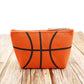 Sports Print Makeup Bag Travel Case Organizer Pouch - Basketball