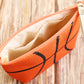 Sports Print Makeup Bag Travel Case Organizer Pouch - Basketball