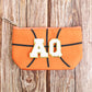 Sports Print Makeup Bag Travel Case Organizer Pouch - Basketball