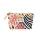 travel toiletry bag-makeup bag travel cosmetic bag-travel bag-travel essentials-travel size toiletries-Main-Leaves Pink