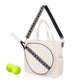 Mini Momo Tennis Bag Racket Tote Sports Racquet Bag - Tennis Bags for Women - Case Stripe Shoulder Strap - Main - Black