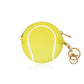 Tennis Ball Keychain Bag Charm - Mini Sports Coin Purse Zipper Pouch Cute Team Gift