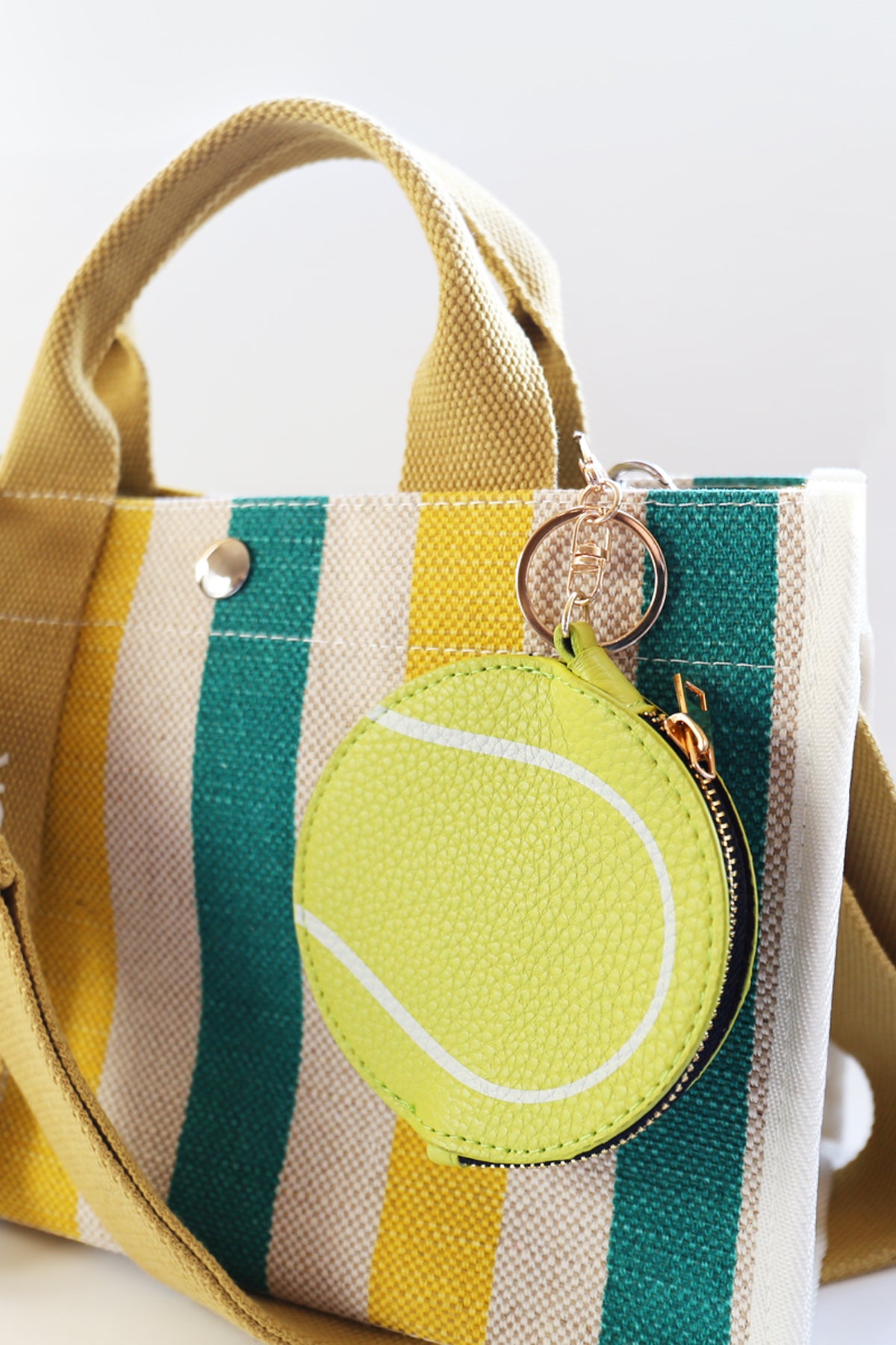 bag charm-coin purse keychain-keychain coin pouch-mini backpack keychain-keychain purse-pouch keychain-Lifestyle-Tennis 2