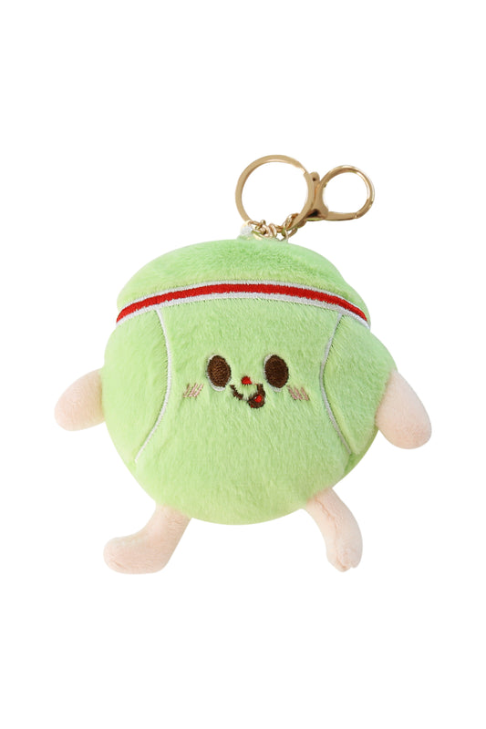 Sports Bag Charm Keychain - Tennis