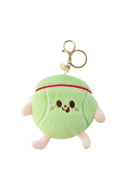 Sports Bag Charm Keychain - Tennis