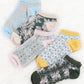 Cute Teddy Bear Women's Socks Set - Colorful Ankle Socks Novelty Gifts for Womens-Lifestyle