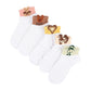 Mini Momo Cute Women's Socks Set - Embroidery Smile Heart Ankle Socks Novelty Gifts for Womens - Assorted - Group