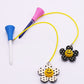 Golf Tees Hanger Accessories Mini Momo Golf Tees Hanger Accessories - Fun Novelty Golf Gifts for Golfer Flower Smile Cute Charm