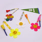 Golf Tees Hanger Accessories Mini Momo Golf Tees Hanger Accessories - Fun Novelty Golf Gifts for Golfer Flower Smile Cute Charm