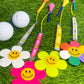 Golf Tees Hanger Accessories Mini Momo Golf Tees Hanger Accessories - Fun Novelty Golf Gifts for Golfer Flower Smile Cute Charm