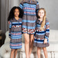 Mommy and Me Matching Dresses - Boho Long Sleeve Tiered Ruffle Hem Pocket Tunic Dress for Family Photoshoot - Lifestyle