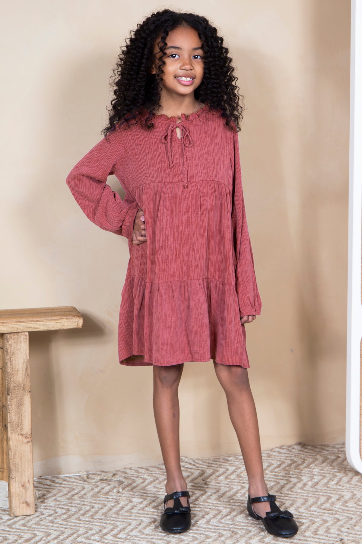 Tiered shop boho dress