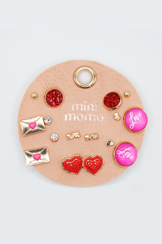 Earring Set for Women Multipack - Girl's Stud Earrings Cute Assorted Multi Pairs Gift  Jewelry 