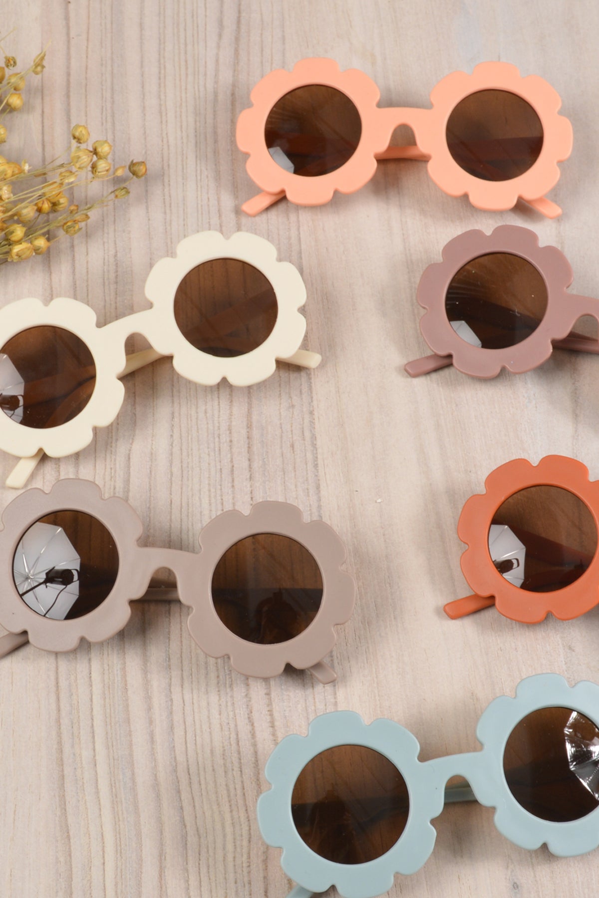 Kid's Sunglasses for Girls - Flower Shaped