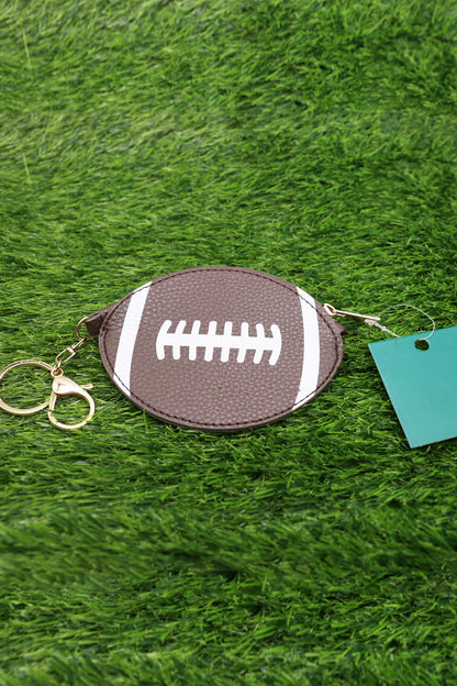 bag charm-coin purse keychain-keychain coin pouch-mini backpack keychain-keychain purse-pouch keychain-Main-Football