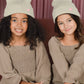 Mini Momo Mommy and Me Hat Matching Beanie - Knit Winter Beanie Sweater Warm Hats for Women and Kids - Lifestyle 