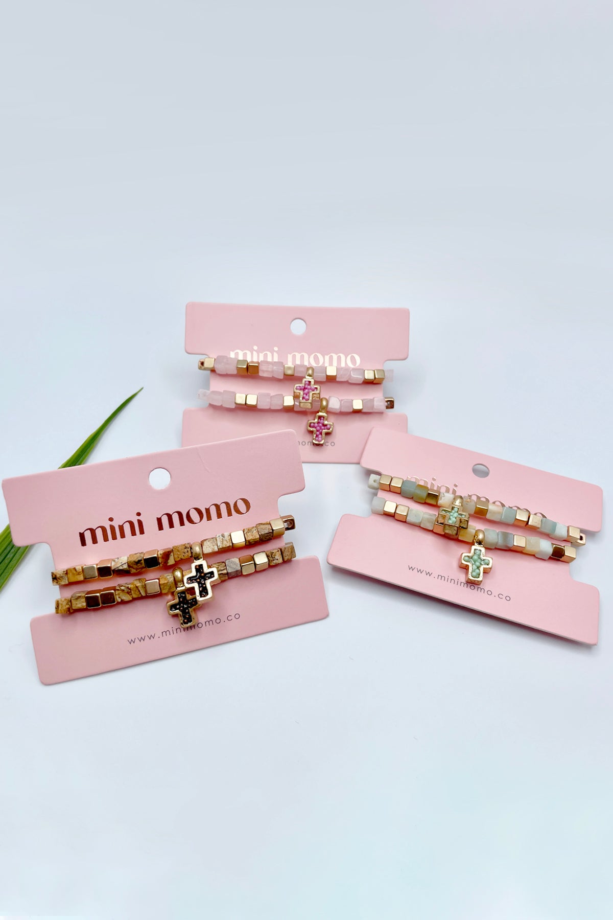 Mini Momo Mommy and Me Bracelets - Matching Bracelet Set for Mother Daughter Gift for Women - Group 